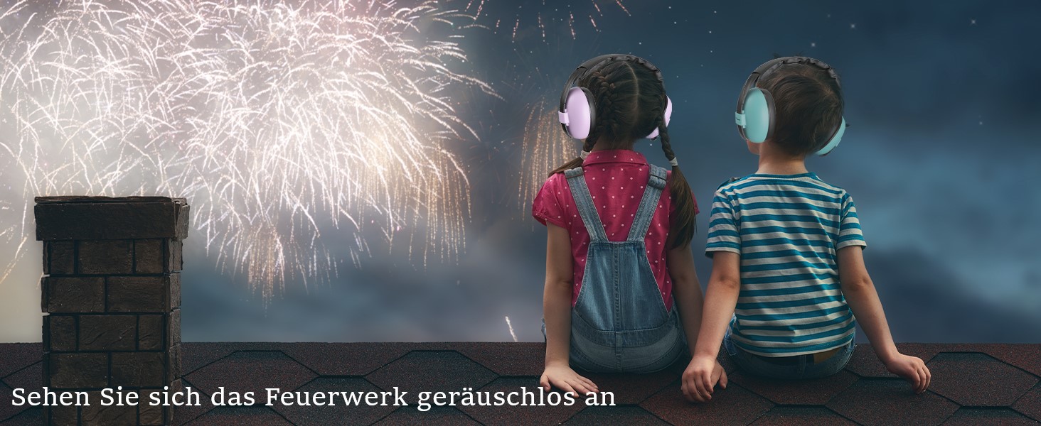 Навушники для захисту від шуму ProCase для немовлят та дітей до 36 місяців (рожеві)