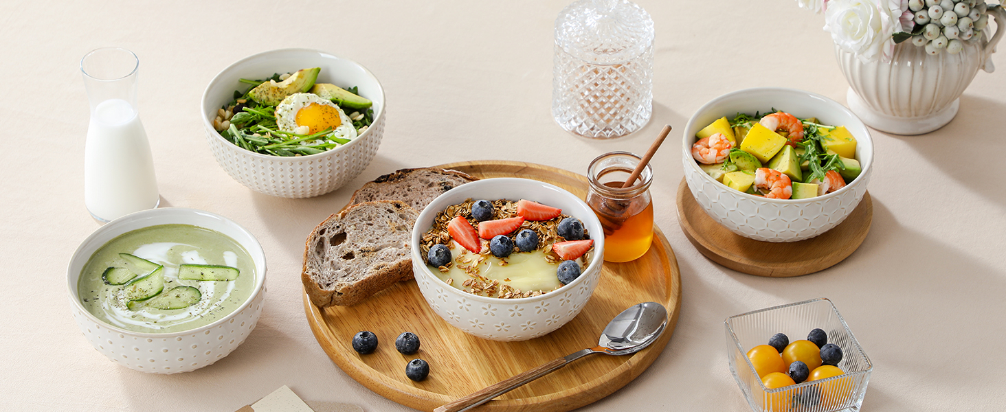 Набір кавових чашок MALACASA з блюдцем, 8 шт. (4 персони), кавовий сервіз з порцеляни, об'єм 180 мл, для кави, чаю, десертів, бежевий