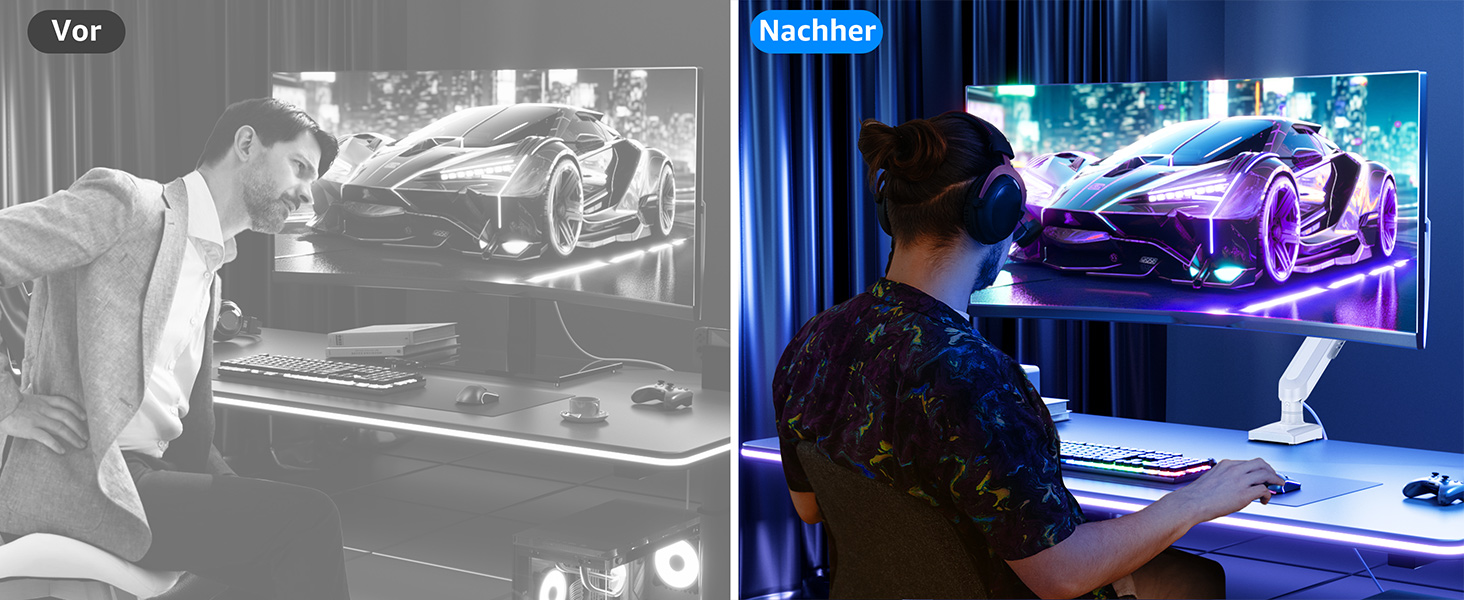 Кріплення для монітора ELIVED EV6011W: регульована підставка для моніторів 13-32