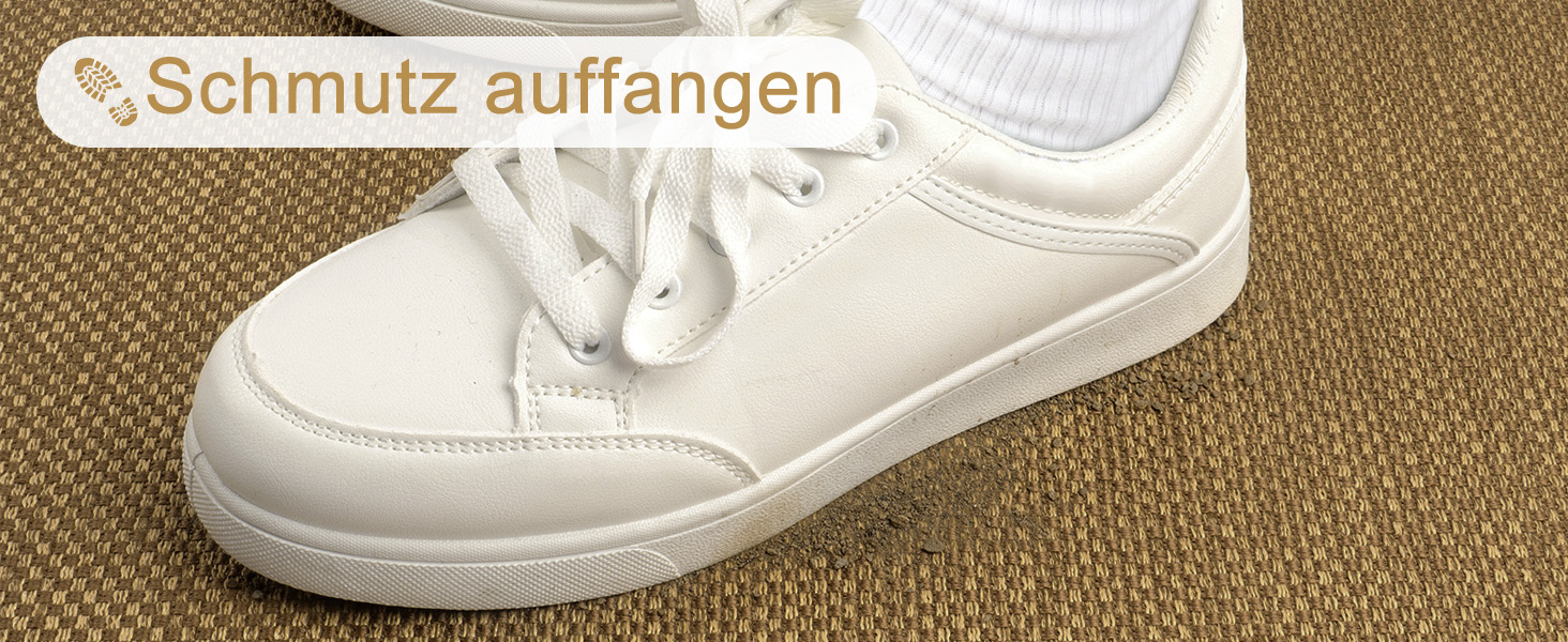 Килимок для дому LEKEEPGO 43x75 см, антиковзаючий, миючий, вбираючий, для внутрішнього використання (колір: світло-коричневий)