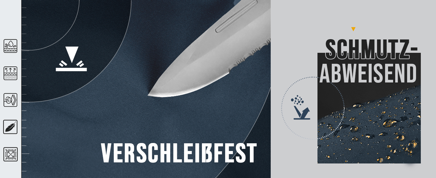 Чоловіча куртка Softshell 33,000ft водонепроникна демісезонна функціональна куртка, розмір M, небесно-блакитна