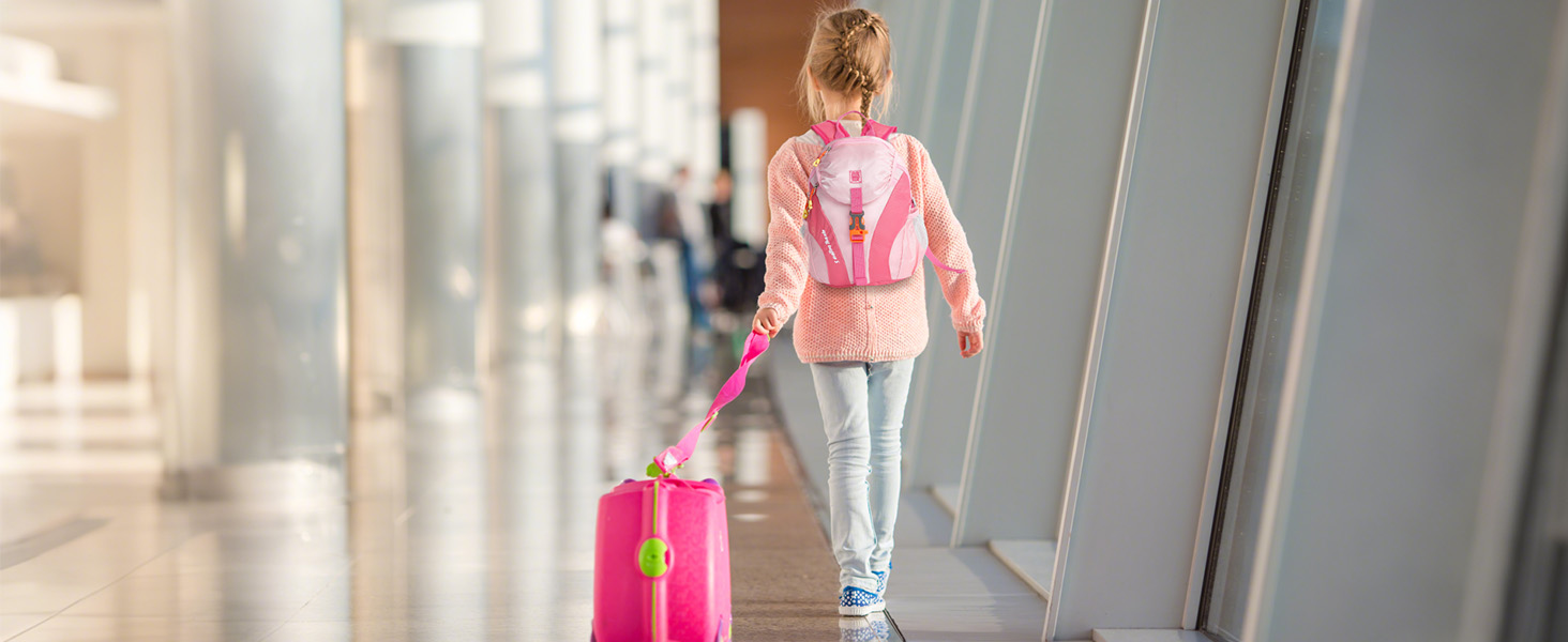 Дитячий рюкзак Cozary Kinder, 5L, водонепроникний, для школи, подорожей та спорту, рожевий