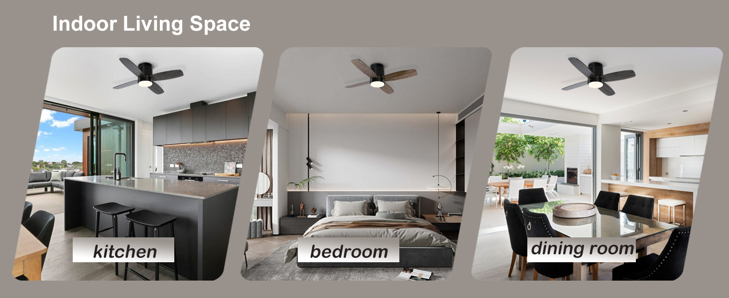 Стелянка вентилятор Ohniyou з підсвіткою та пультом дистанційного керування, 96,5 см (38 дюймів). Тиха, регульована яскравість, для спальні, тераси, внутрішнього та зовнішнього використання (чорний, сучасний)