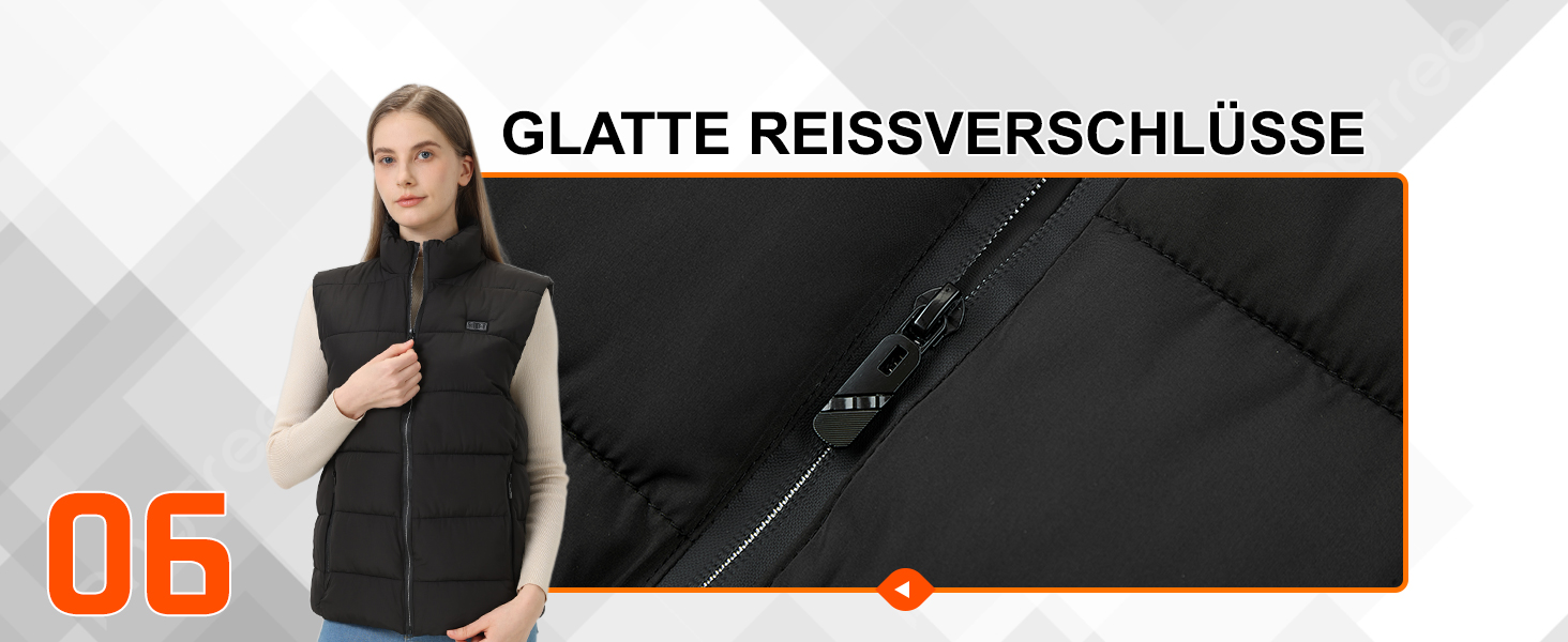 Обогріваючий жилет для чоловіків Daen з акумулятором 20000 mAh та 15 зонами обігріву. Жилет для катання на лижах та полювання (L, Чорний)