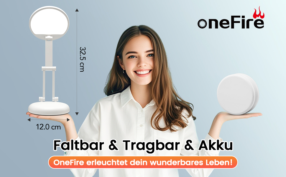 Світлодіодна лампа для читання One Fire 48 LED з USB, 10W адаптер, 40см, гнучка, біла - нічник для дитячого ліжка