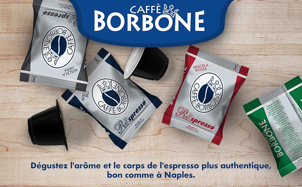 Кавові капсули Caffè Borbone Oro Gold-суміш, сумісні з Nespresso, 50 шт по 5.4 г