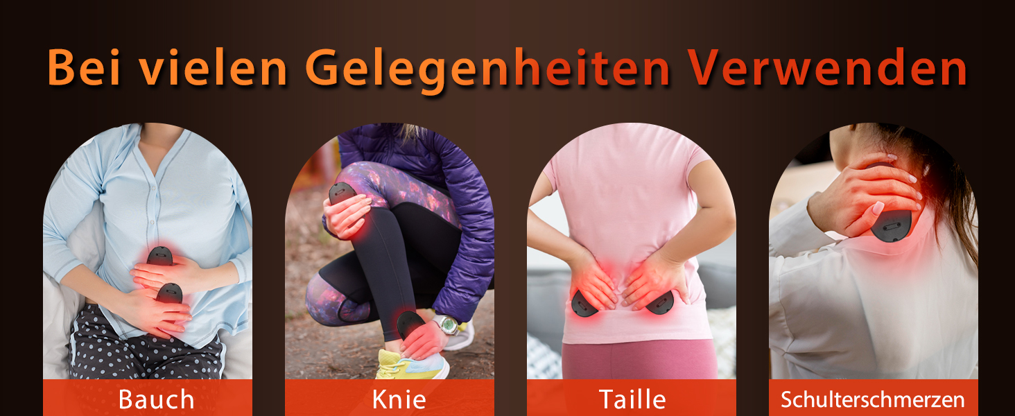 Електричні грілки для рук, набір 2 шт., USB, 20 годин тепла, 3 температурні режими, для спорту та хвороб Рейно, помаранчеві