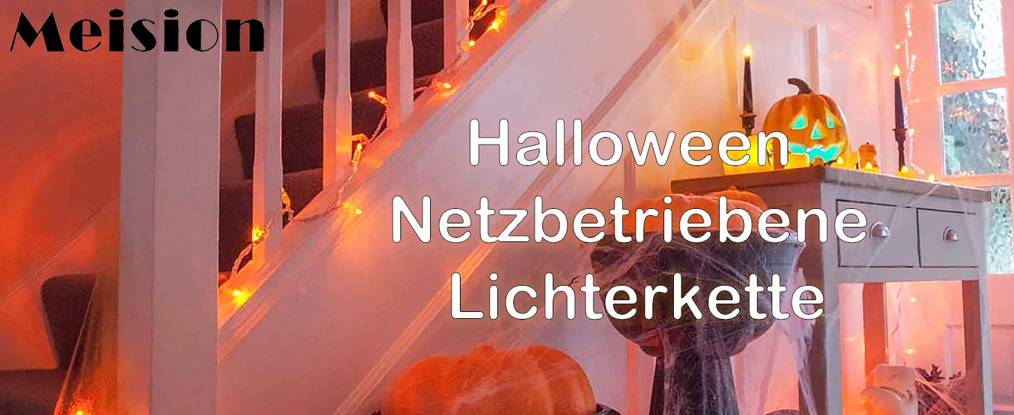 LED гірлянда для дому та саду 20м, 200 LED, таймер, 8 режимів, IP44, тепле світло, для декору на Різдво, вечірку, весілля, Хелловін