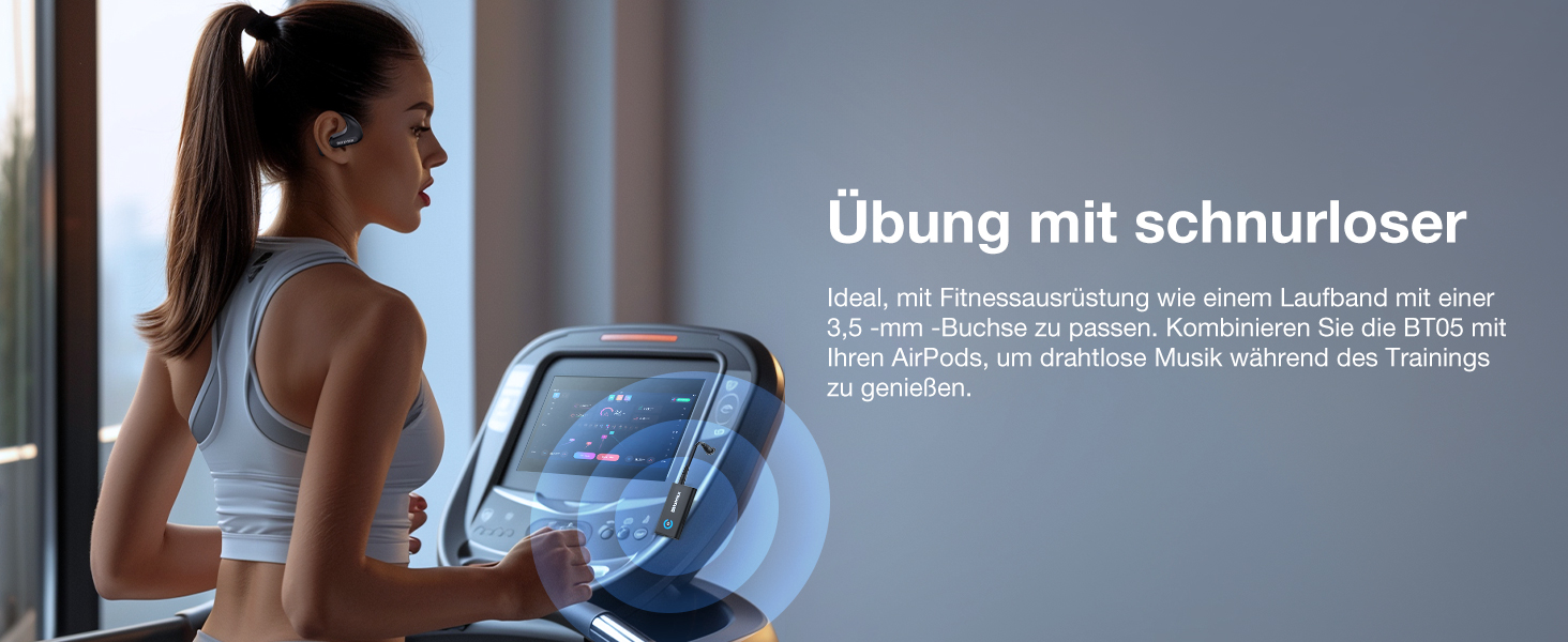 BlitzMax Bluetooth 5.2 Передавач/Приймач Bluetooth, 2-в-1 Аудіо Адаптер, Mini 3.5mm, Портативний, Dual Link для ПК, TV, Авто, Авіації та Динаміків