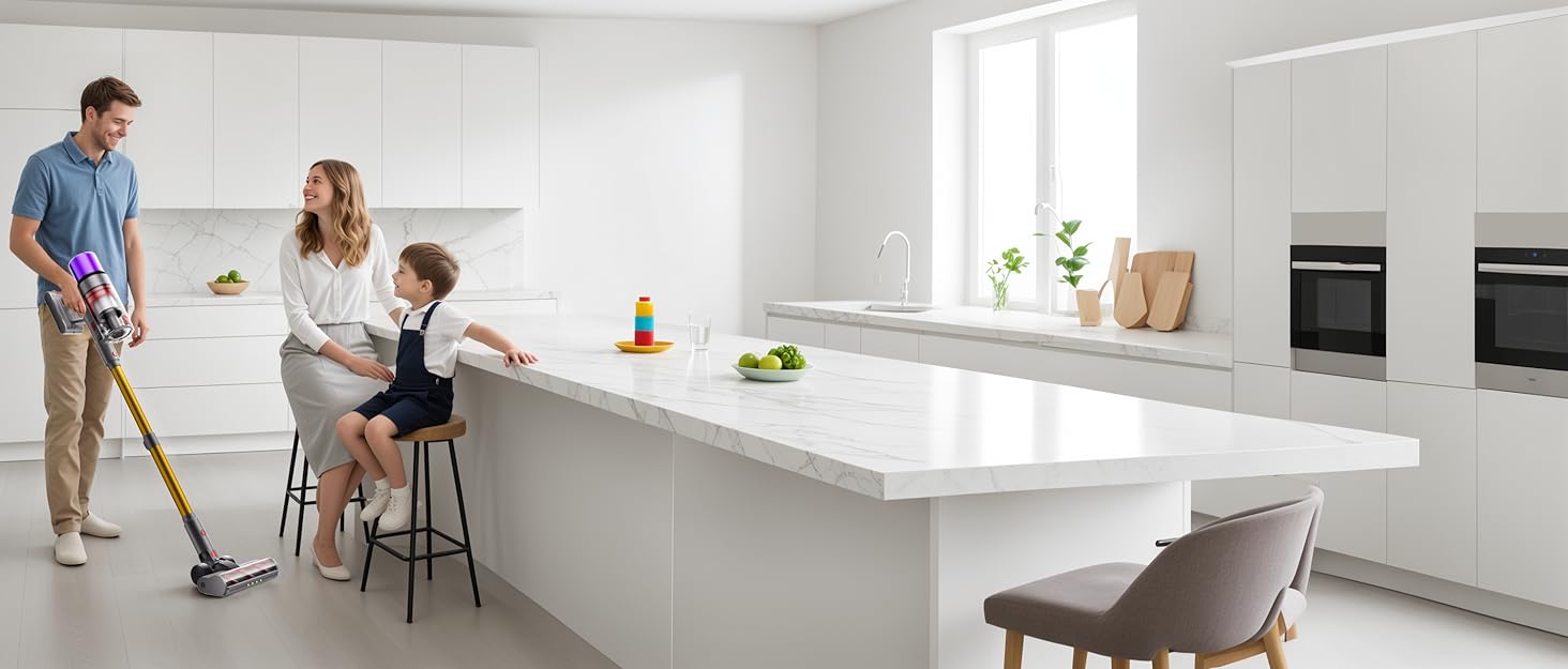 Бездротовий пилосос X7 55Kpa/600W/80Min з LED-дисплеєм, акумуляторний, самостійно заряджається, з антизаплутувальною щіткою, автоматичний режим для килимів, шерсті тварин та твердих поверхонь, золотий