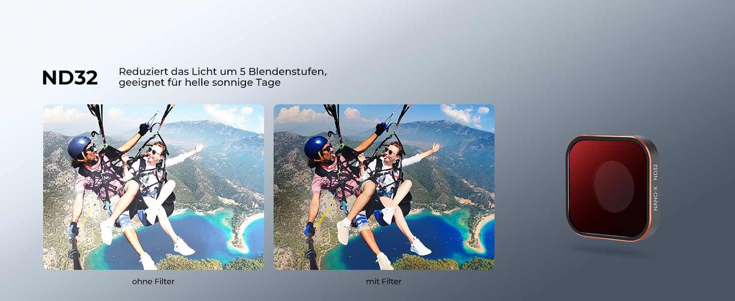 Набір фільтрів K&F Concept ND/CPL для GoPro Hero 13/12/11/10/9 Black (6 шт.)