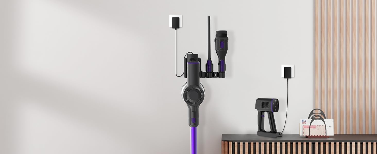 Бездротовий акумуляторний пилосос Vexilar V8PRO 6-в-1: для твердих поверхонь, килимів та шерсті тварин. 35KPa, 45 хв роботи.