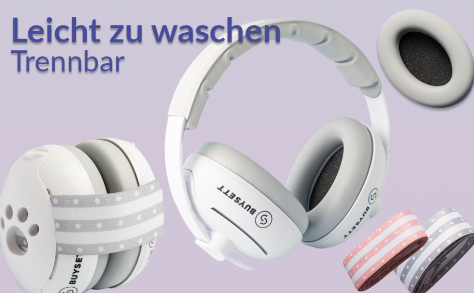 Наголовники для захисту вух дитини - зручні навушники для дітей, шумопоглинання, ідеально для повсякденного використання