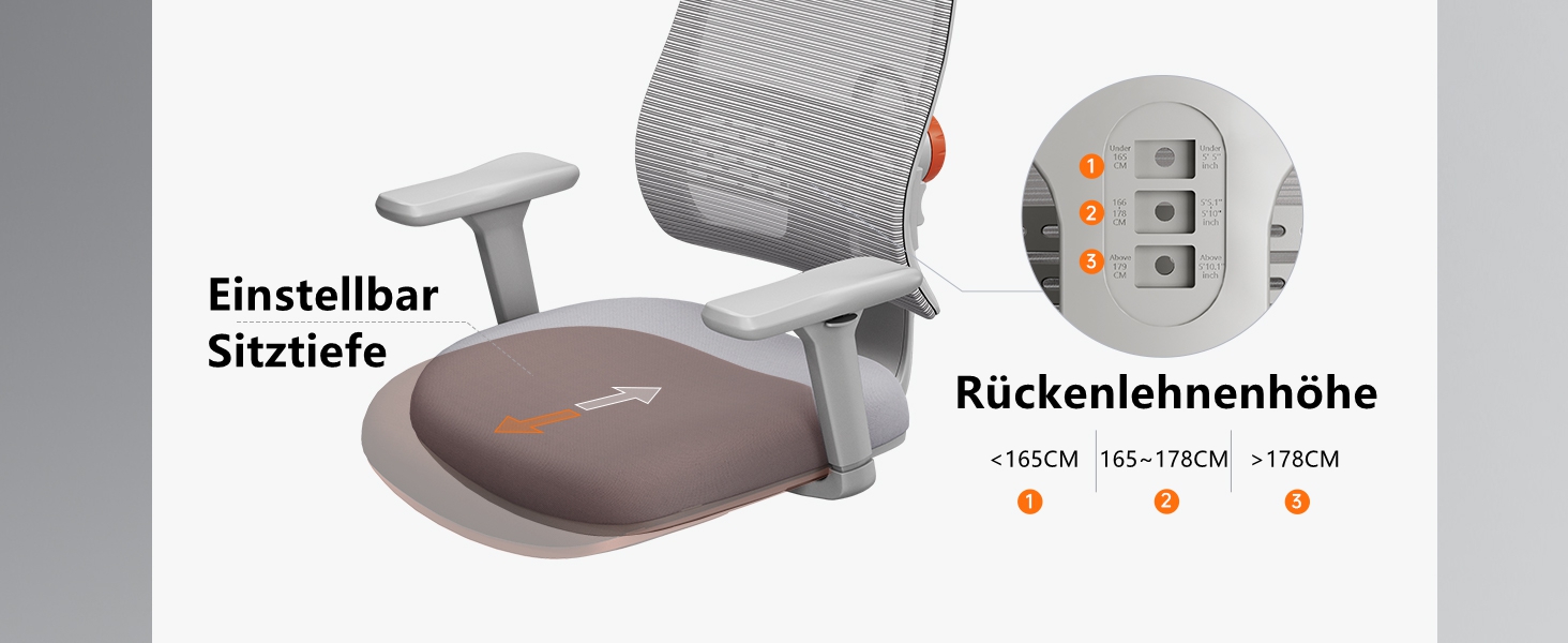 Офісне крісло Newtral MAGICH 003: ергономічне, з підтримкою попереку та підголівником | PC-крісло, 150 кг