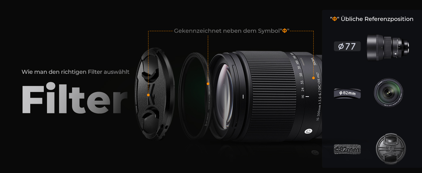 UV фільтр K&F Concept 49мм з кришкою та серветкою для об'єктива, 18-шарове нанопокриття Nano Klear