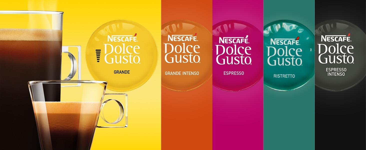 NESCAFÉ DOLCE GUSTO GENIO S PLUS by KRUPS cosmic grey automatic coffee capsule machine, capsule machine KP340B, Cosmic Grey Grey