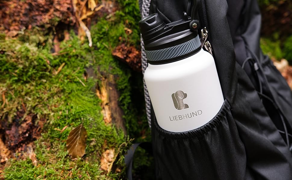 Термопляшка ThermoBott 700мл з нержавіючої сталі з мискою для собак