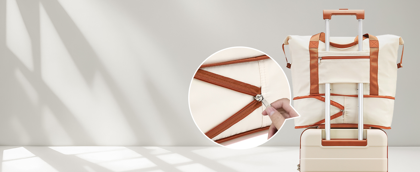 Набір валіз Imiomo 5шт з жорстким корпусом, 4 колеса та TSA-замок (білий)