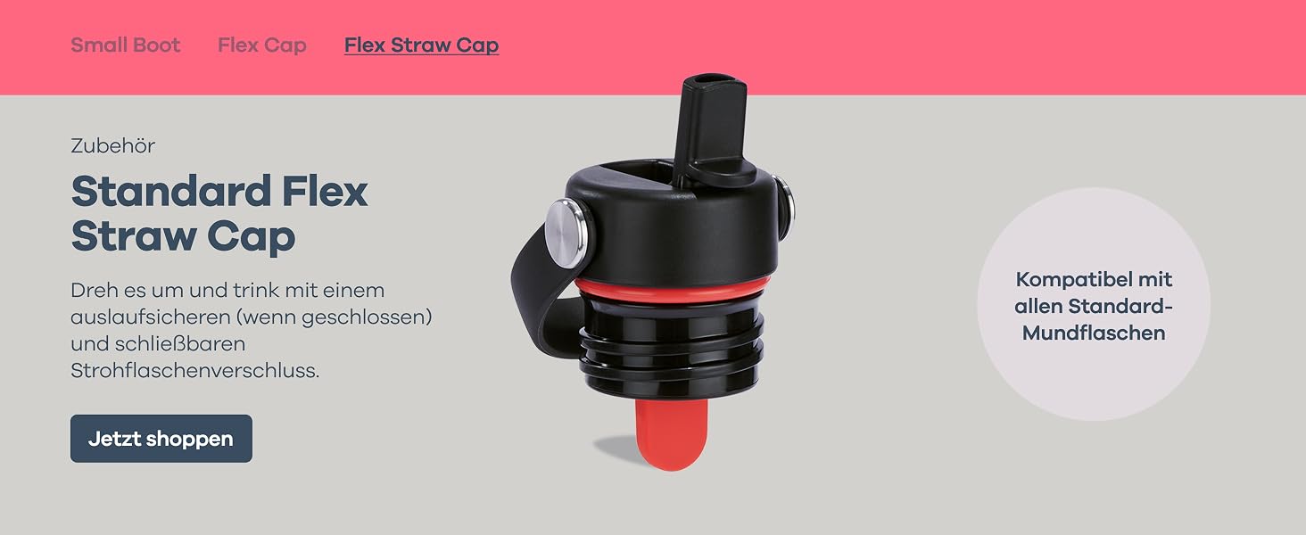 Термос-пляшка Hydro Flask Standard Flex Cap 621 мл — сталева ізольована пляшка для напоїв, герметична, Surf Surf