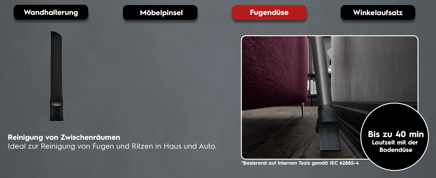 Бездротовий пилосос AEG Hygienic 7000: потужний, легкий, для алергіків, 40 хв роботи, 120 м², 5-ступенева фільтрація, для всіх поверхонь, автоматичний режим, з аксесуарами