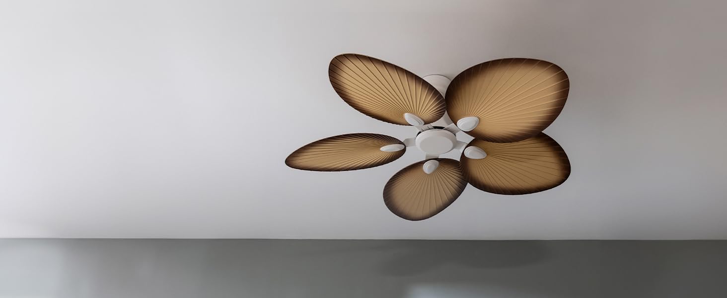 Стельовий вентилятор Cecotec EnergySilence Aero 5200 Palm DC 132 см з пультом, таймером, 6 швидкостей, режим зима/літо, регульована висота