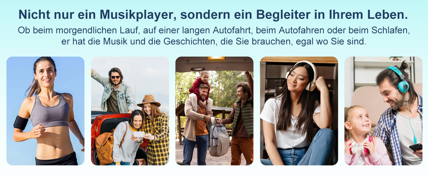 MP3 плеєр Oilsky 80GB з Bluetooth, WiFi, Android 9.0, 4