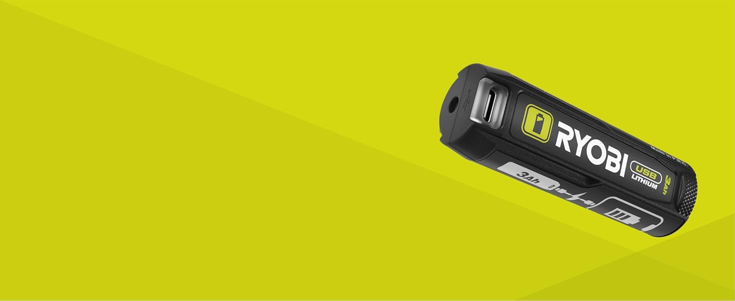 RYOBI 4V USB-Li-Ion акумуляторний шурупокрут ERGO RSD4-120TA2 (з акумулятором 4V 2.0Ah, USB-C кабелем та насадками)