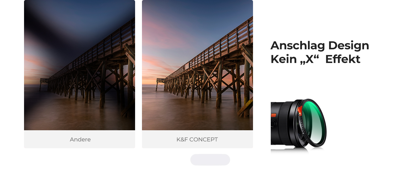 ND фільтр K&F Concept 67mm змінний сірий фільтр ND2-32 (1-5 ступенів) Nano Xcel - для фото та відео