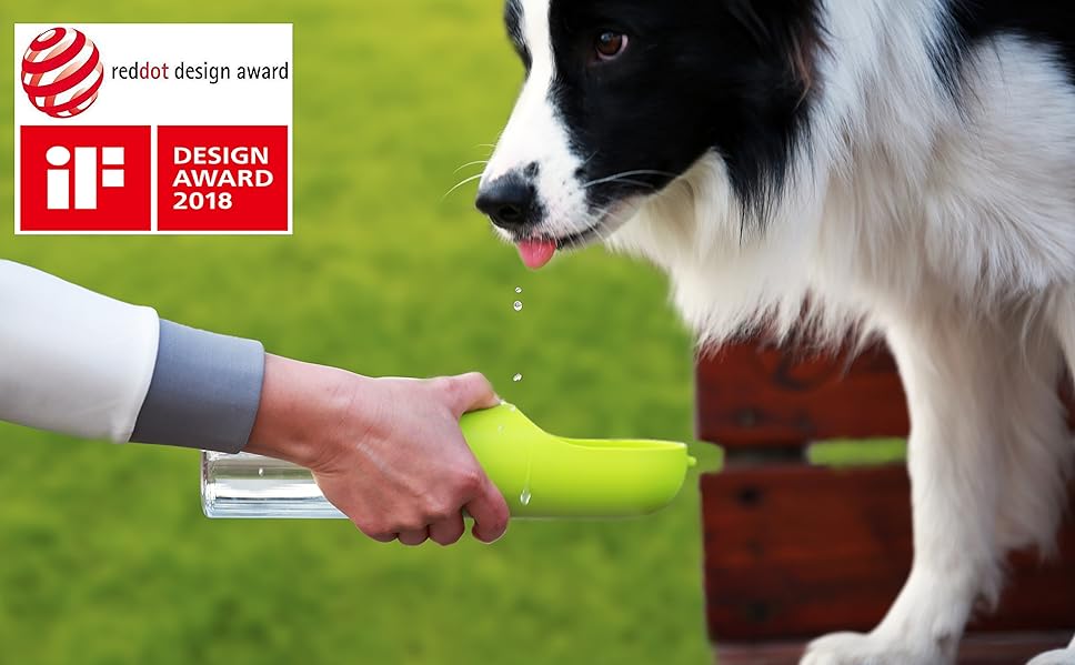 PETKIT Reiseflasche EVERSWEET Travel: пляшка для води для собак, 400 мл, зелена