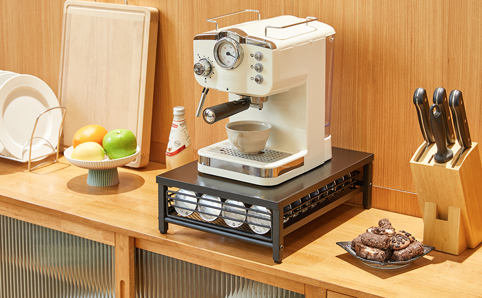 Тримач для капсул кави IBUYKE на 80 капсул Nespresso, чорний, TCJ102H