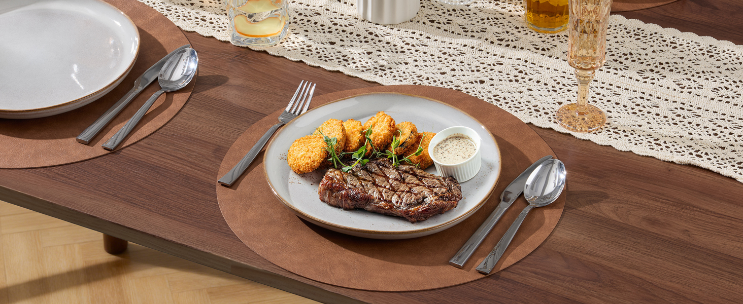 Сервіз Joyfair на 6 осіб, 24 предмети, кераміка, тарілки для їжі, десертні тарілки, миски для каші, сумісний з мікрохвильовою піччю та посудомийною машиною, колір: реактивне мушлеве біле