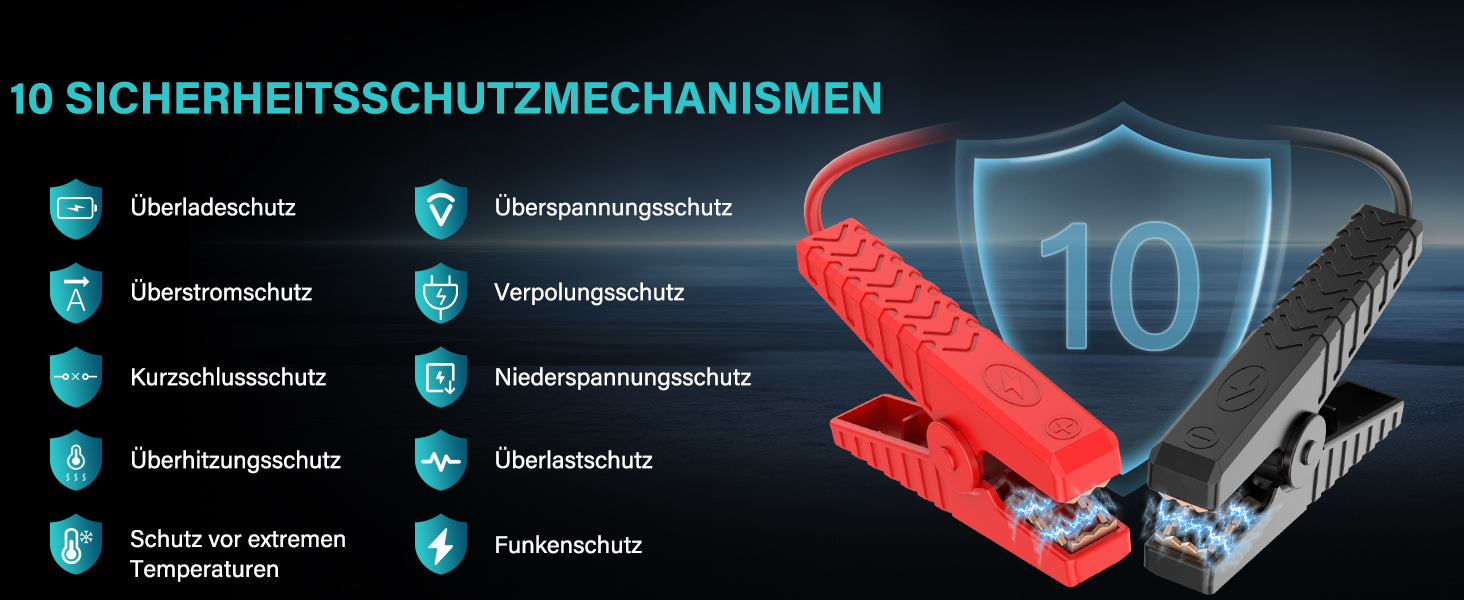 Powerbank для авто 27000 mAh з компресором 160 PSI, 12V, 8.0L, LED-ліхтарик, для бензинових та дизельних двигунів