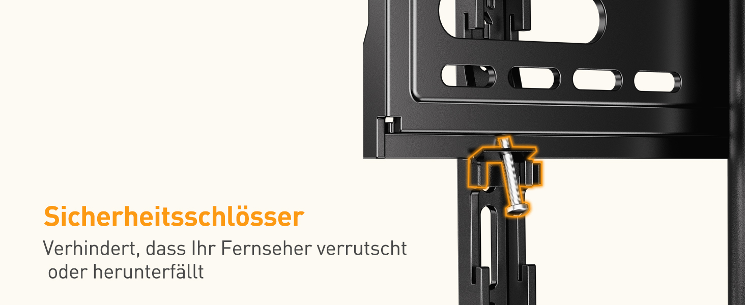 Підставка для телевізора Perlegear - універсальна, 32-60 дюймів, OLED, LCD, LED, VESA 400x400, до 40 кг, регульована висота