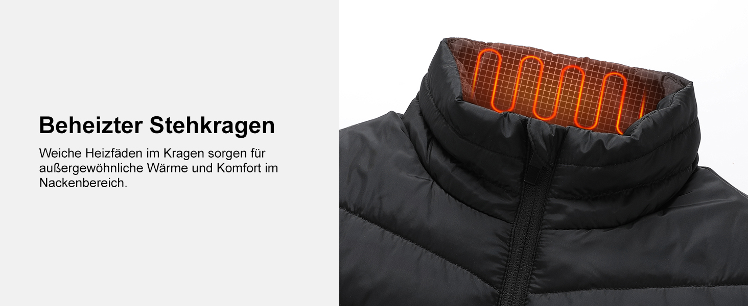 Обогревна жилетка Amurhey для чоловіків та жінок з 21 зоною обігріву, сумісна з 5V/7.4V, модель 2025. Електрична жилетка, унісекс, тепла, яку можна прати. (Без Powerbank)