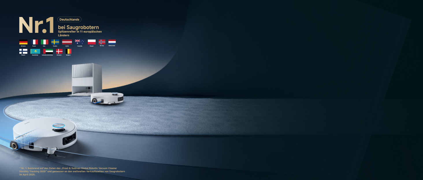 Робот-пилосос Dreame L40 Ultra AE з функцією миття, 19000 Па потужність всмоктування, багато щіток та гнучкий моп, для вологого та сухого прибирання. Автоматична станція очищення пилу.