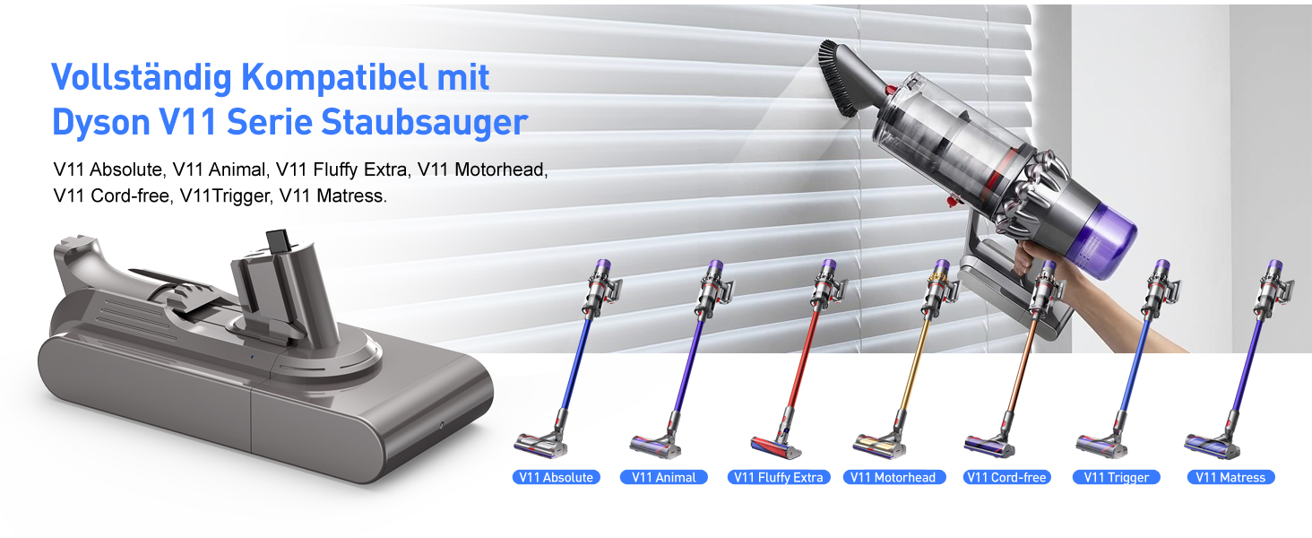 Акумулятор NASTIMA 25,2V 3900mAh Li-ion для пилососів Dyson V11, V15 (970425-01, 970938-01)