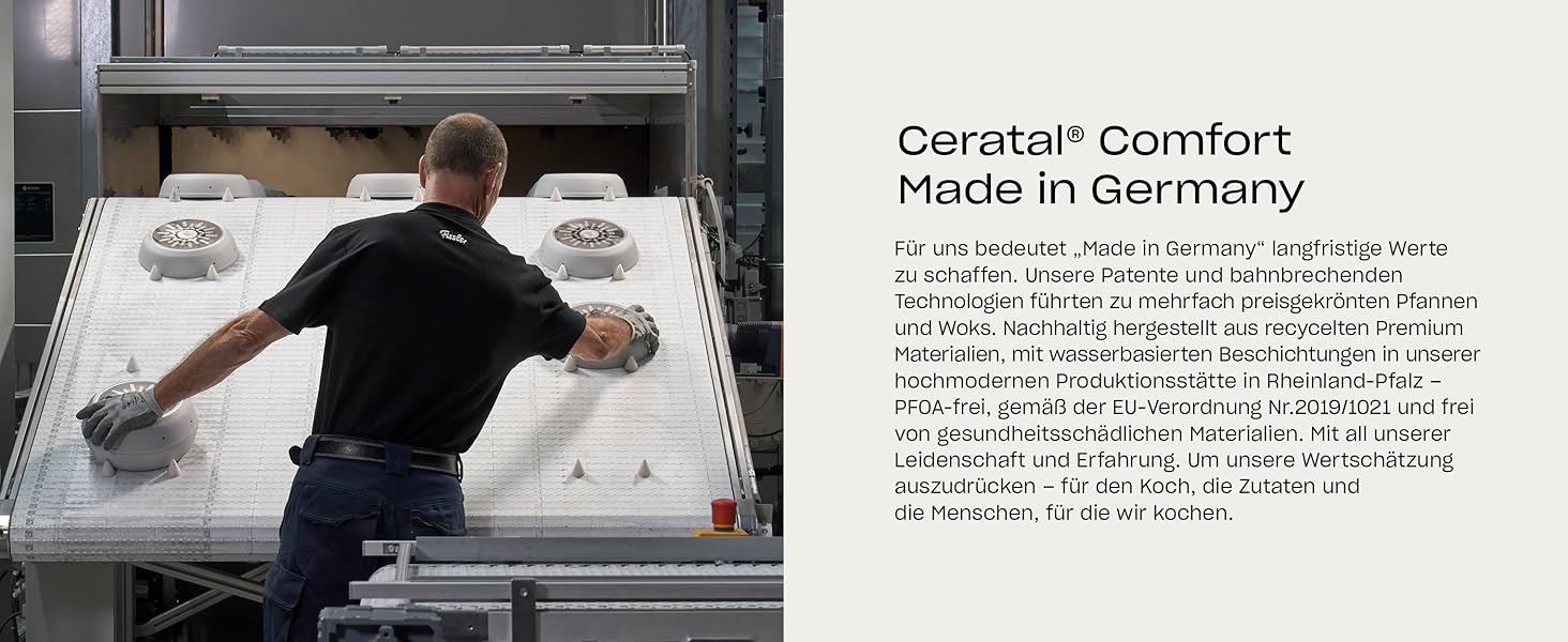 Набір сковорідок Fissler Ceratal Comfort (24+28 см), алюміній, керамічне покриття, антипригарні, для індукційних плит, сірий (2 шт.)