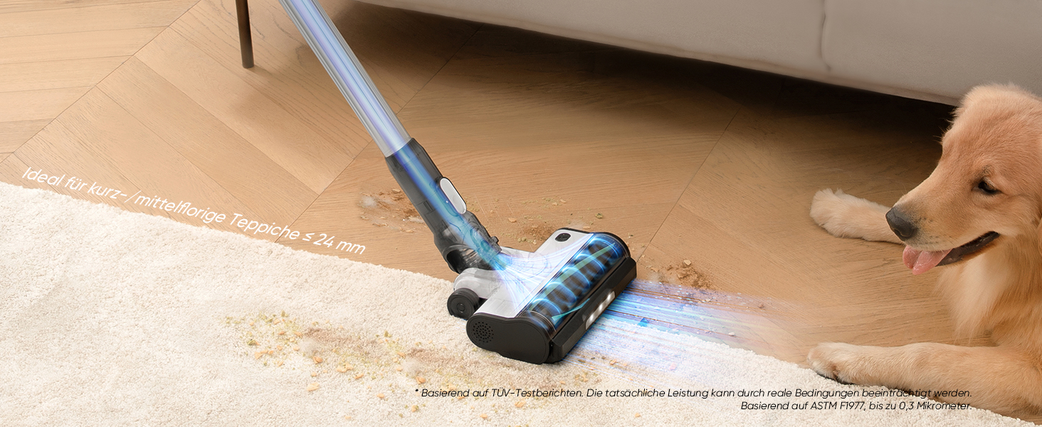 Бездротовий пилосос Levoit LVAC-200: 4-в-1, для дому та авто, фільтрація 99.9%, видалення шерсті тварин