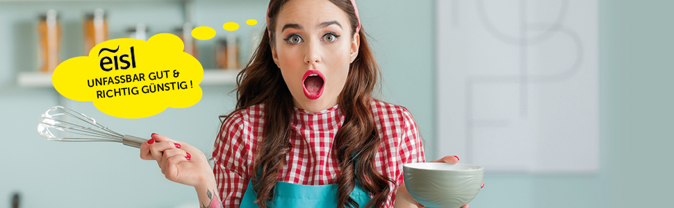 Гнучкий кухонний змішувач EISL Flexo з нержавіючої сталі/чорний, NI186FLNIB, 360° обертання, Soft-Touch шланг