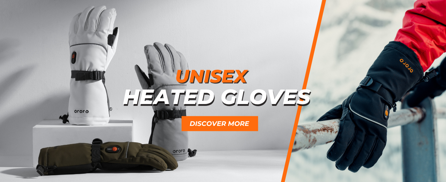 Обогрівальна жилетка OROORO для жінок, флісова, з Powerbank, чорна, XL