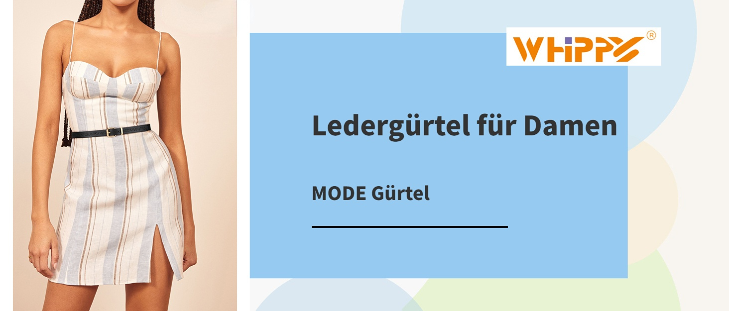 Жіночі тонкі ремені WHIPPY (2 шт) - чорний + коричневий, 105 см, для талії до 95 см. Тонкий шкіряний ремінь з металевою золотистою пряжкою. Підходить до суконь та іншого одягу.