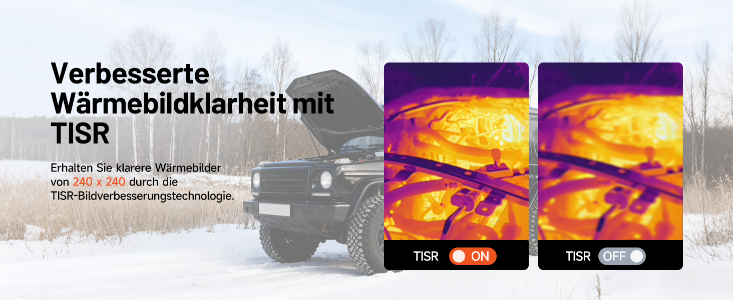 Тепловізор TOPDON TC004 Mini: 240x240 IR, до 15 годин роботи, -20°C до 450°C, 25Hz. Ідеально для діагностики будівель, виявлення витоків, HVAC