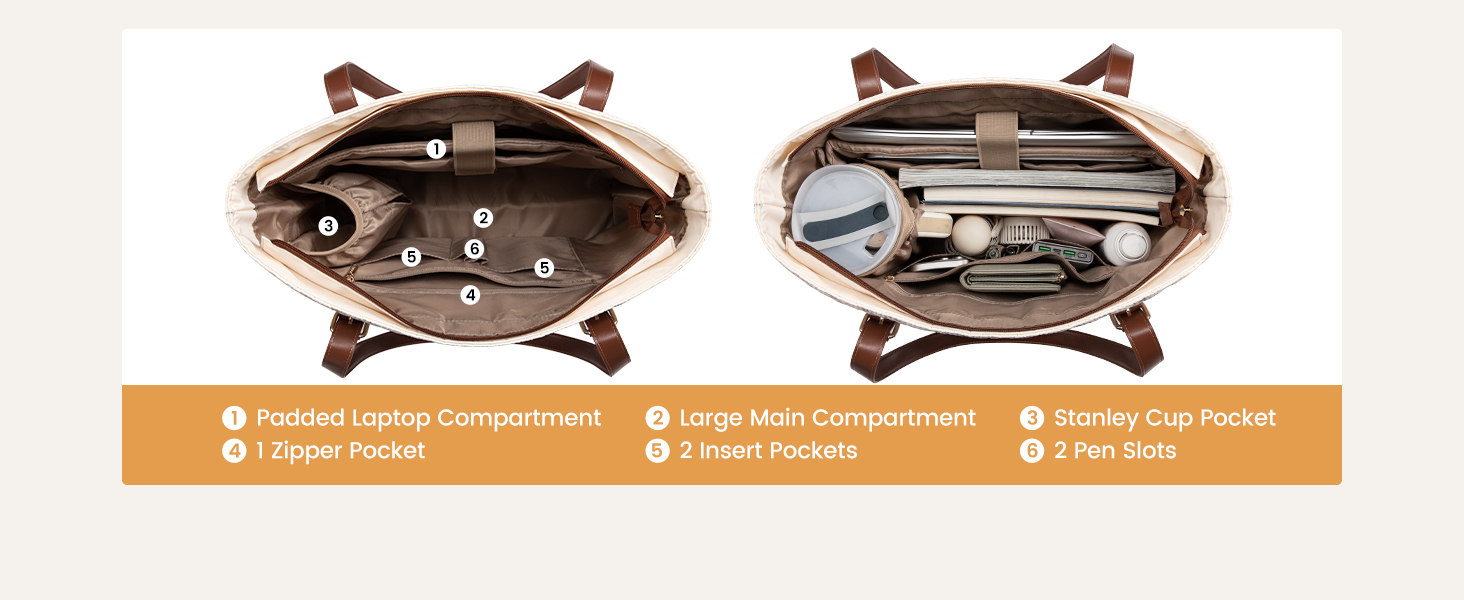 Сумка для ноутбука LOVEVOOK 15.6 дюймів, жіноча, універсальна, водонепроникна, для офісу, навчання, світло-бежева/рожева