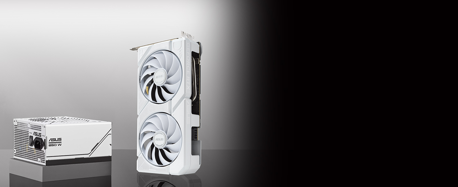 Ігрова відеокарта ASUS TUF Gaming GeForce RTX 5060 OC Edition 8GB GDDR7, біла, PCIe 5.0, DLSS 4
