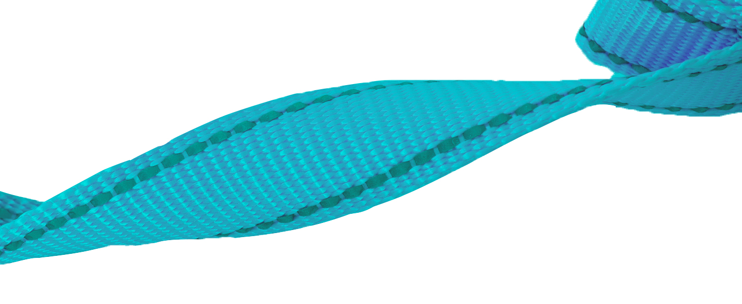 Шлейка безпеки Huntboo для собак, антизламна, від паніки, з ручкою, регульована, для малих, середніх та великих собак (M), блакитно-зелений (1 шт.)