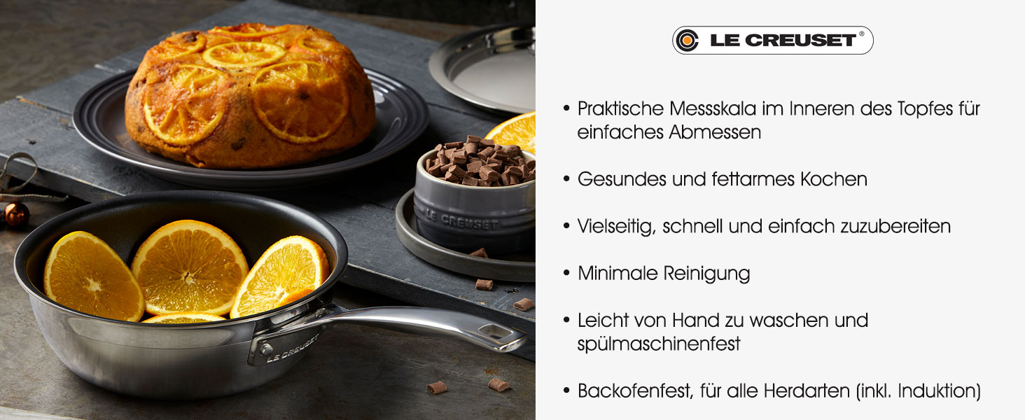 Пароварка Le Creuset з нержавіючої сталі з скляною кришкою, 24 см