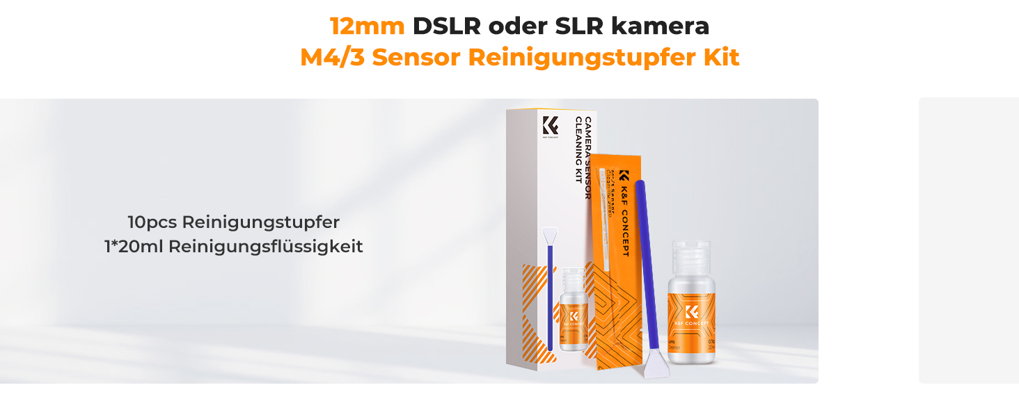 Набір для чищення об'єктивів K&F Concept: для фотоапаратів, фільтрів, телефонів. З Lenspen, пензликом, помпою, мікрофіброю та рідиною для чищення (2-в-1).