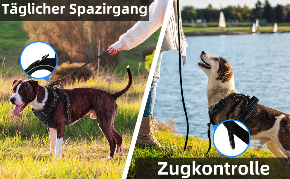 Нашийник для собак BaoCheng Anti Pull, протирвучий, малий/середній/великий, дихаюча сітка, зручне одягання/роздягання, 3 пряжки, безпечний, знімає напругу, світловідбиваючий (Хакі, S)