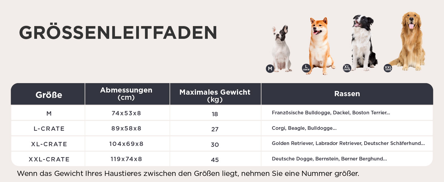 Крісло-лежанка для собак BEDSURE XL - велике, 104x69x8 см, сіре. Лежанка для собак з антиковзним дном, м'яка та зручна.