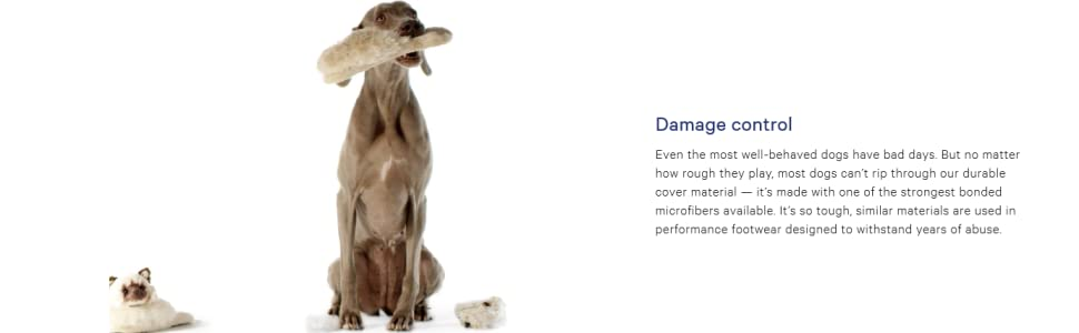 Casper - ліжко для собак, сіре, розмір L, 48 x 66 x 15 см